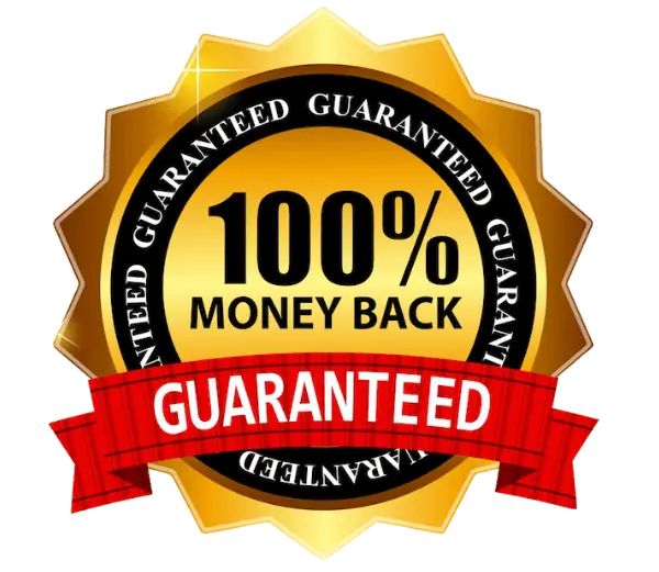 60 Day Money Back Guarantee Gold Badge